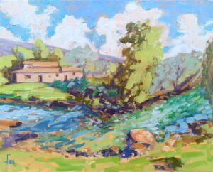 Río de color 40×50
