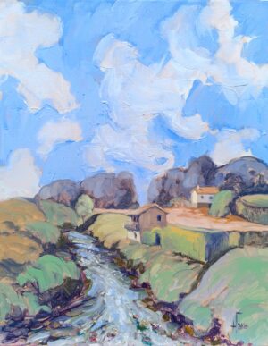 Bajo el cielo 40×50