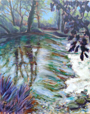 La corriente de la vida 40×50