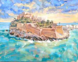 Amanecer (Peñíscola) 40×50